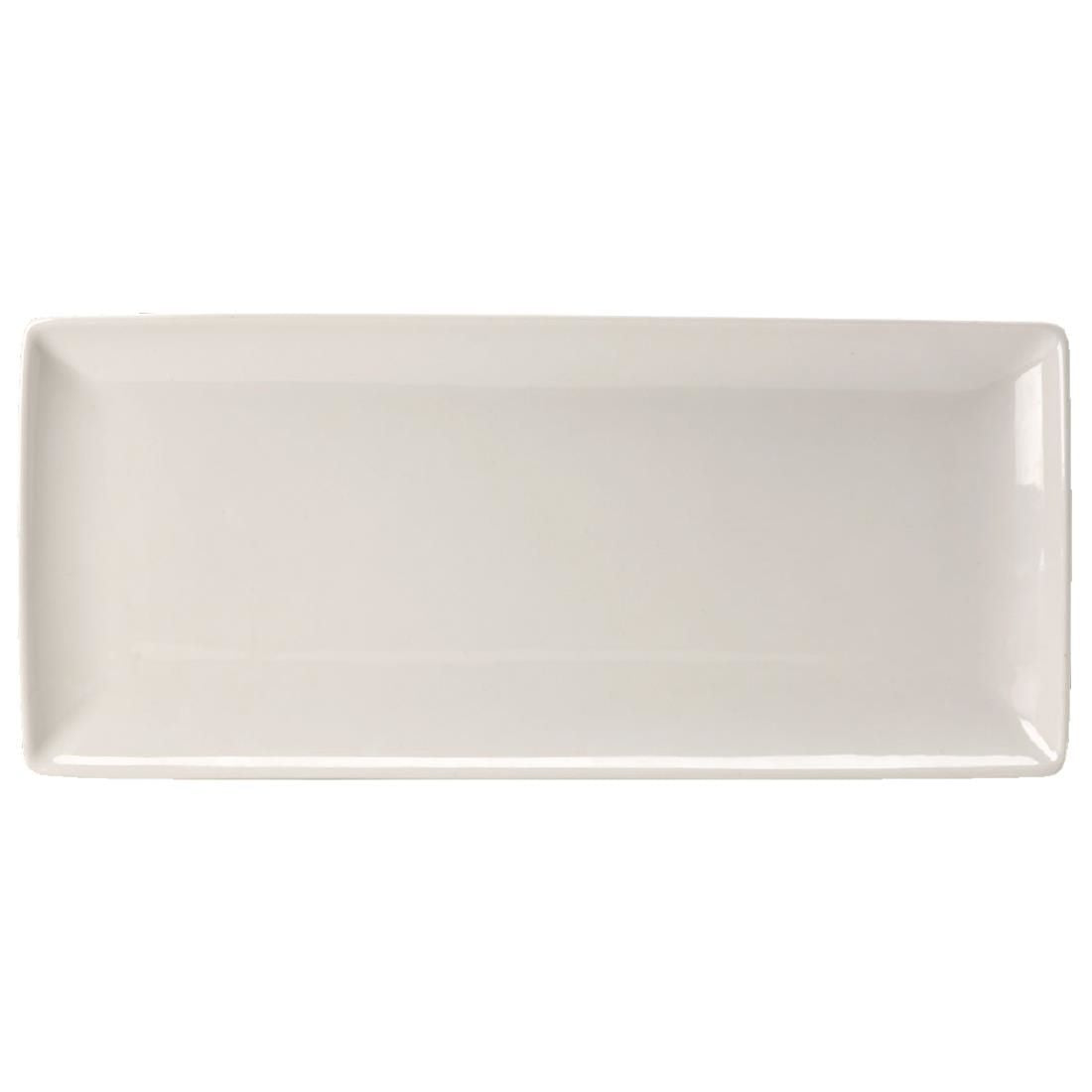 V9943 Steelite Taste Rectangle Four Plates 370mm (Pack of 6)
