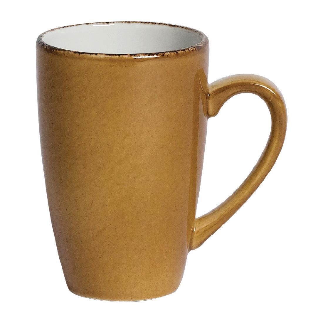 V7145 Steelite Terramesa Mustard Quench Mugs 285ml (Pack of 24)