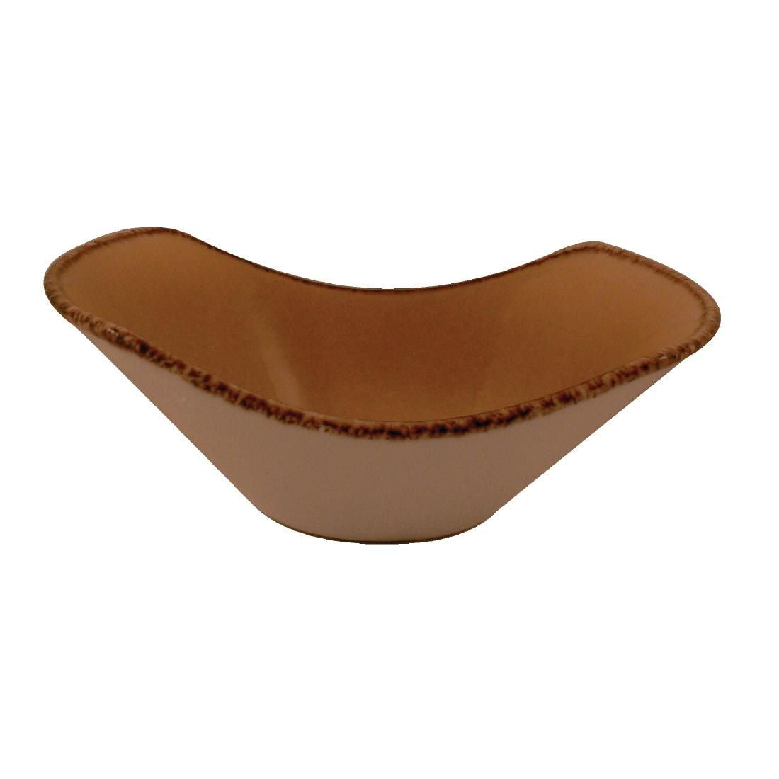 V7132 Steelite Terramesa Mustard Scoop Bowls 165mm (Pack of 12)