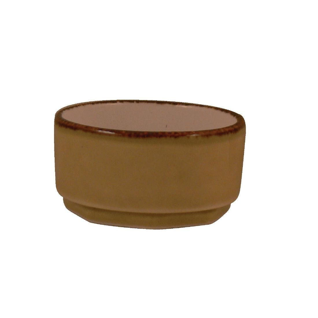 V7157 Steelite Terramesa Olive Tasters Dips 65mm (Pack of 12)