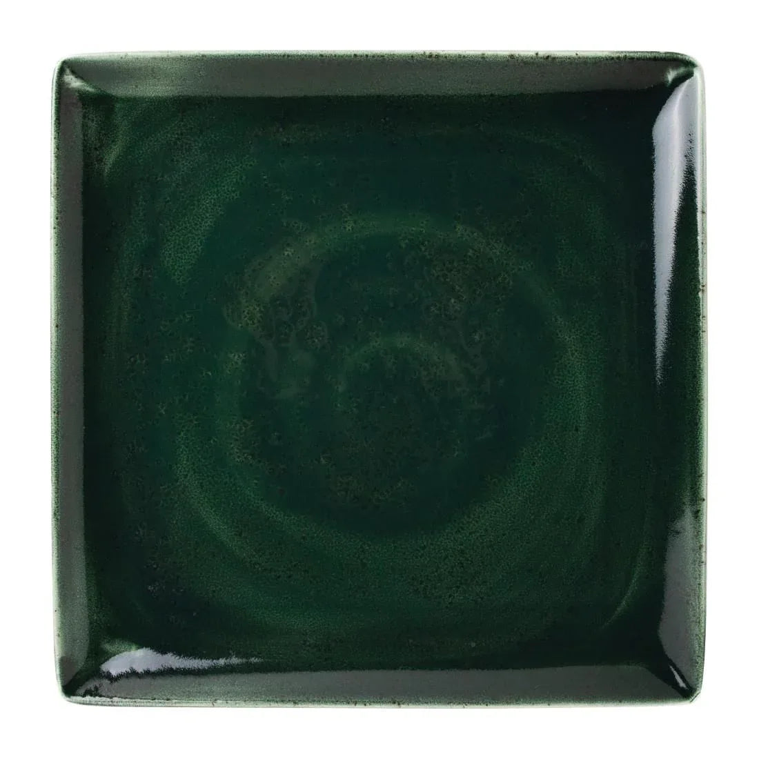 VV1858 Steelite Vesuvius Square One Burnt Emerald 270 x 270mm (Pack of 12) - JD Catering Equipment Solutions Ltd