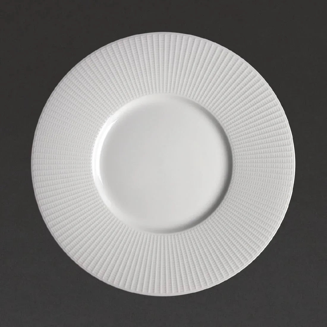 VV664 Steelite Willow Gourmet Medium Well Plate 285mm (Pack of 6) - JD Catering Equipment Solutions Ltd