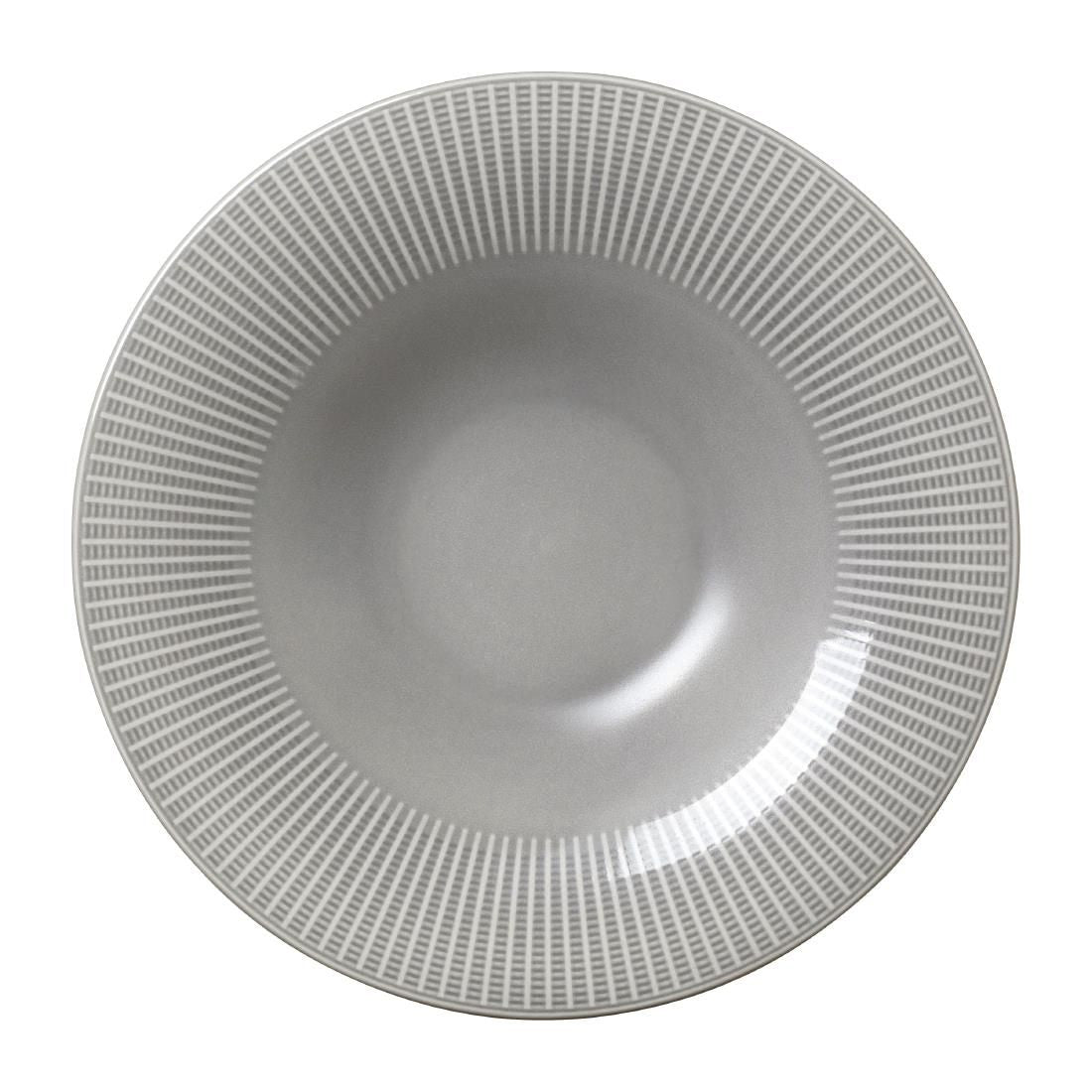 VV1797 Steelite Willow Mist Gourmet Rimmed Coupe Bowls 285mm (Pack of 6)