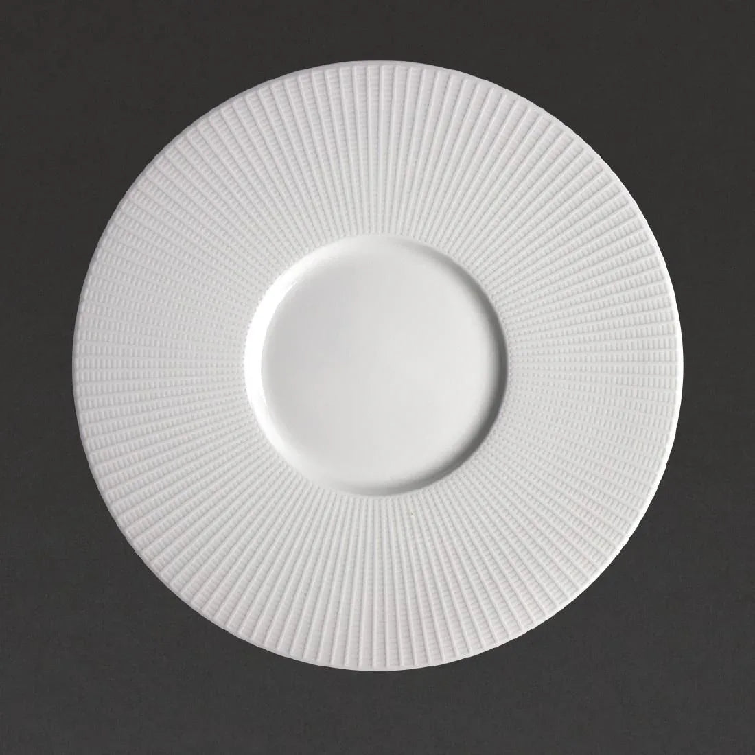 VV665 Steelite Willow Small Well Gourmet Plate 285mm (Pack of 6) - JD Catering Equipment Solutions Ltd