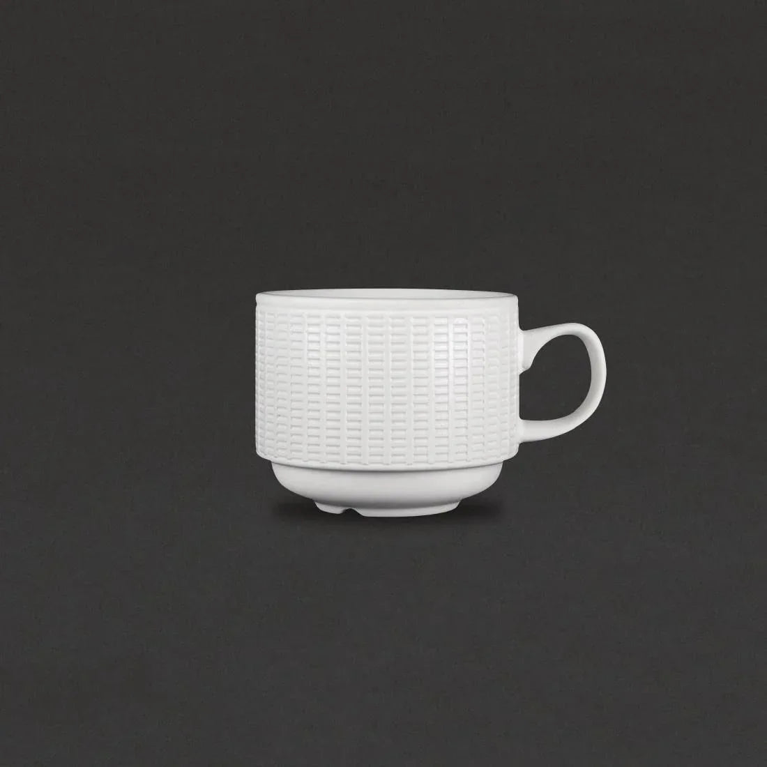 VV679 Steelite Willow Stacking Cups 212.5ml (Pack of 12) - JD Catering Equipment Solutions Ltd