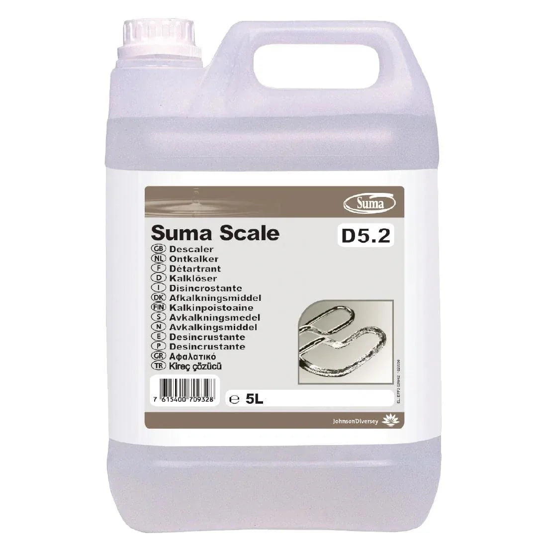 CD518 Suma Scale D5.2 Descaler Concentrate 5Ltr (2 Pack) - JD Catering Equipment Solutions Ltd