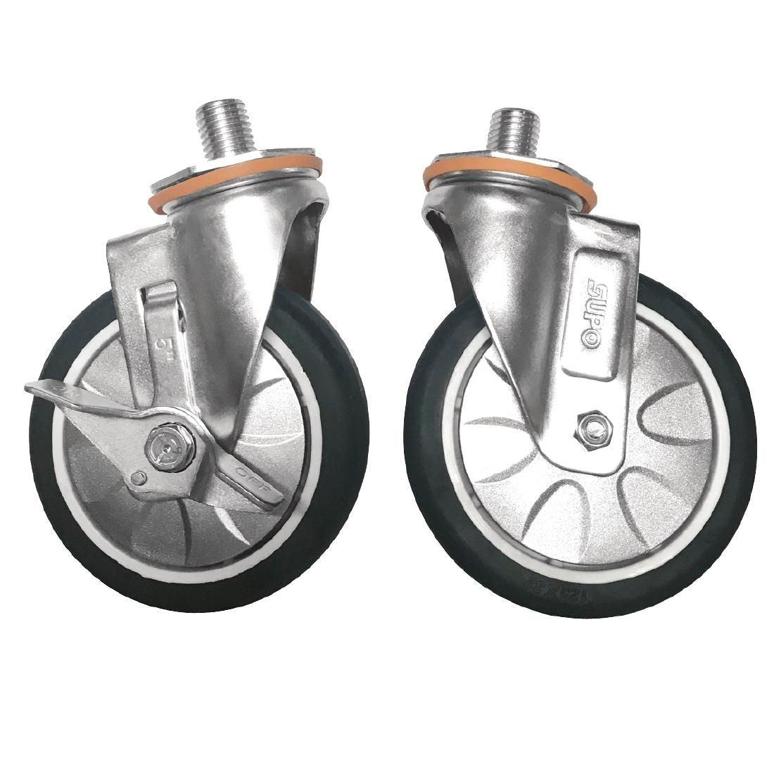 AF766 Thor Braked Castors (Set of 2)