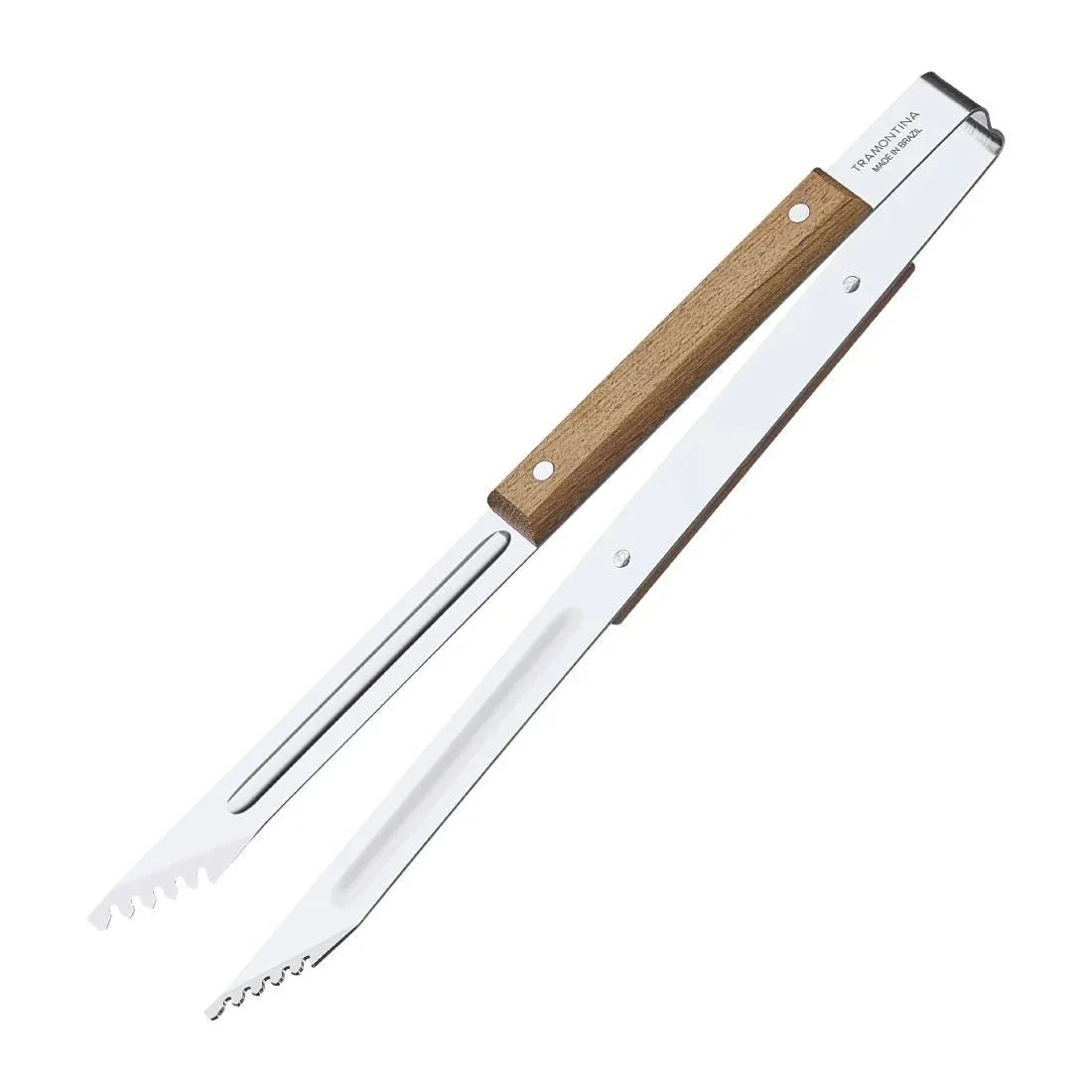 DC476 Tramontina Churrasco BBQ Meat Tongs 15" - JD Catering Equipment Solutions Ltd