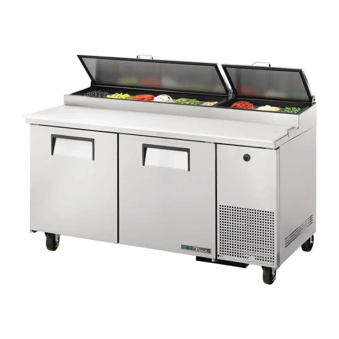 CK303 True 2 Door Pizza Prep Table TPP-67-HC - JD Catering Equipment Solutions Ltd