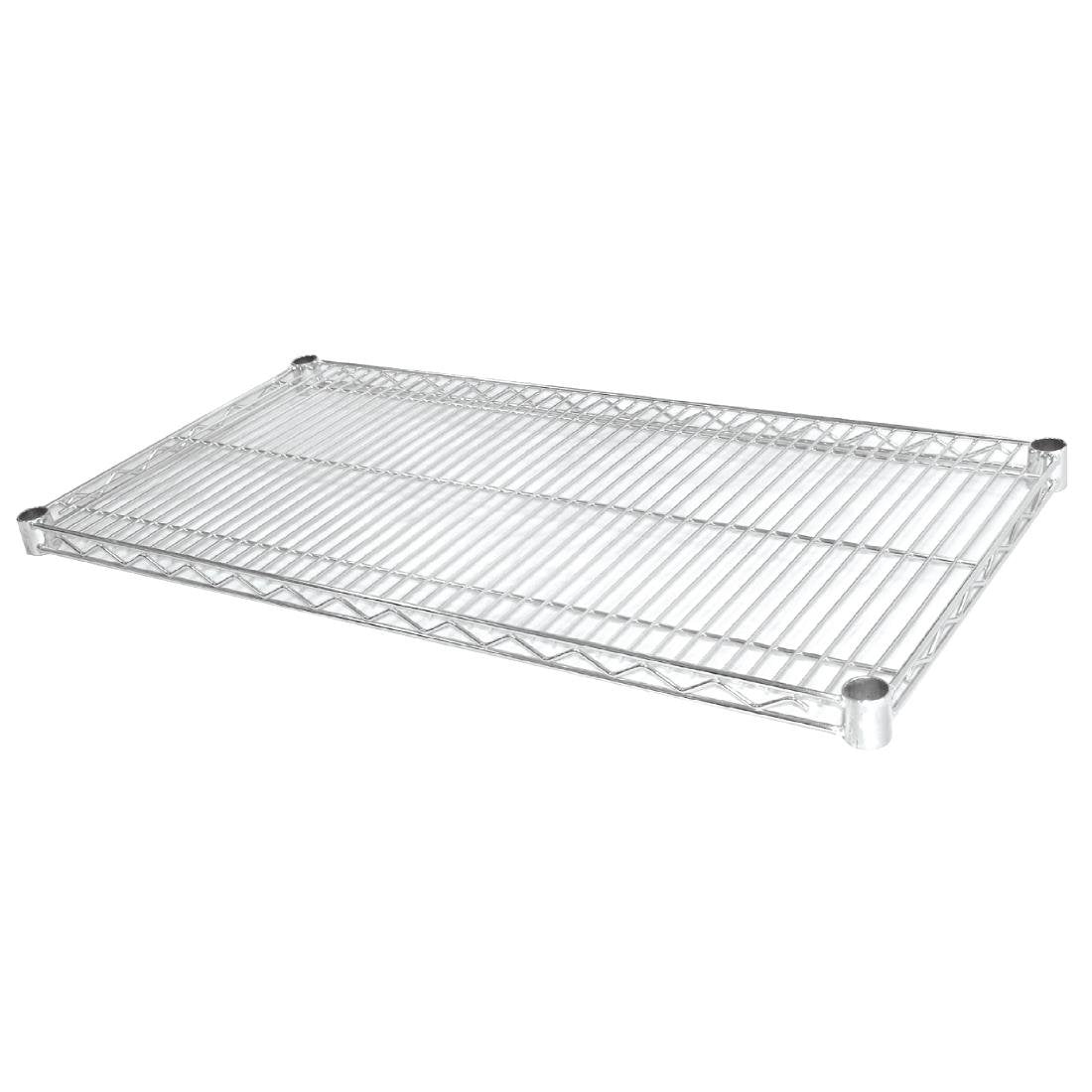 U893 Vogue Chrome Wire Shelves 1220x610mm (Pack of 2)