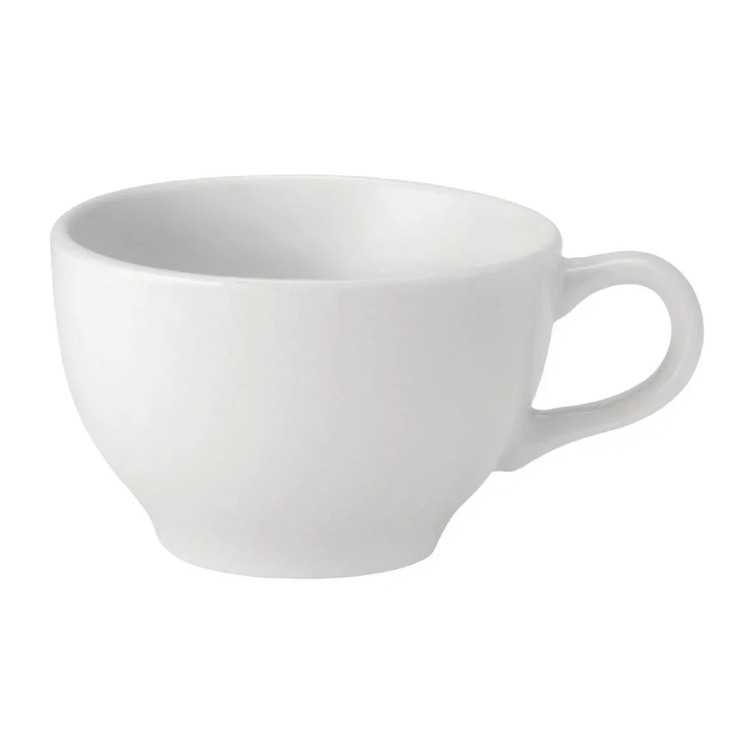 DY333 Utopia Pure White Cappuccino Cups 340ml (Pack of 36) - JD Catering Equipment Solutions Ltd