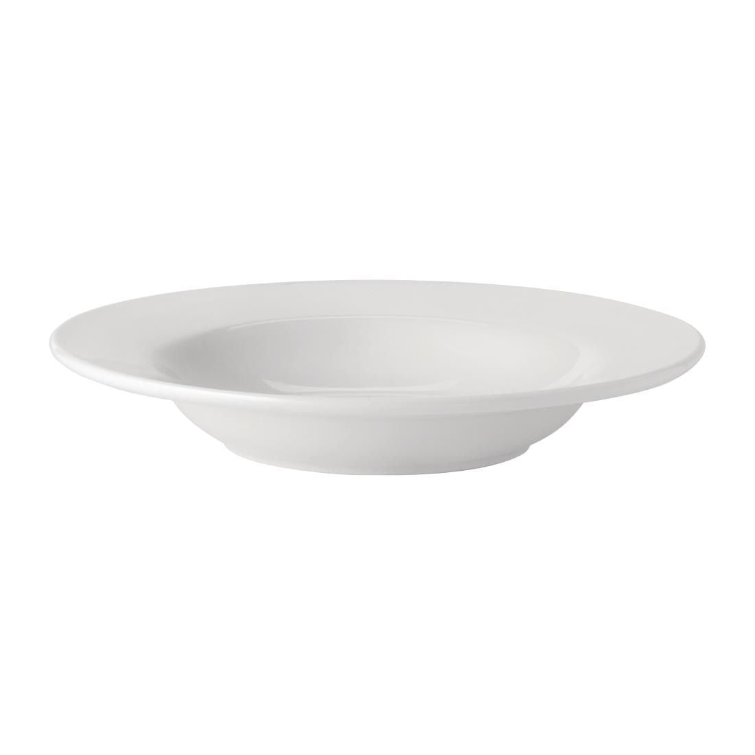 DY328 Utopia Pure White Soup Bowls 225mm (Pack of 24)