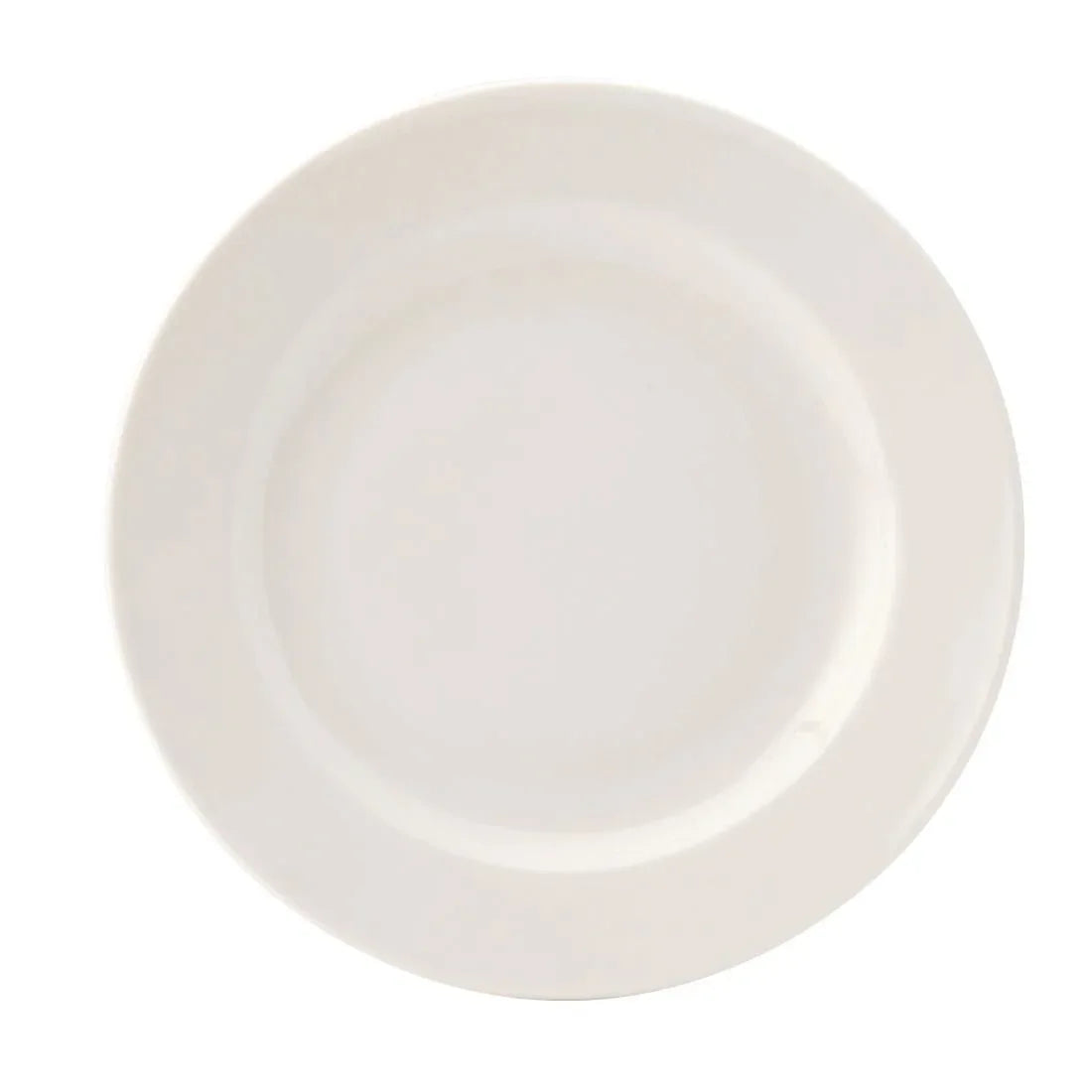 DY310 Utopia Pure White Wide Rim Plates 170mm (Pack of 24) - JD Catering Equipment Solutions Ltd