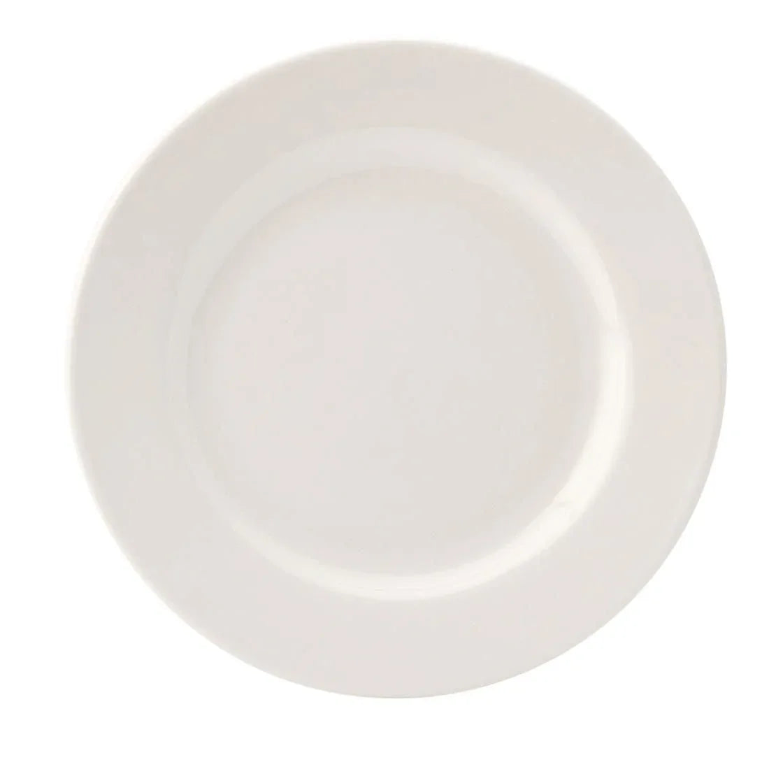DY311 Utopia Pure White Wide Rim Plates 203mm (Pack of 24) - JD Catering Equipment Solutions Ltd