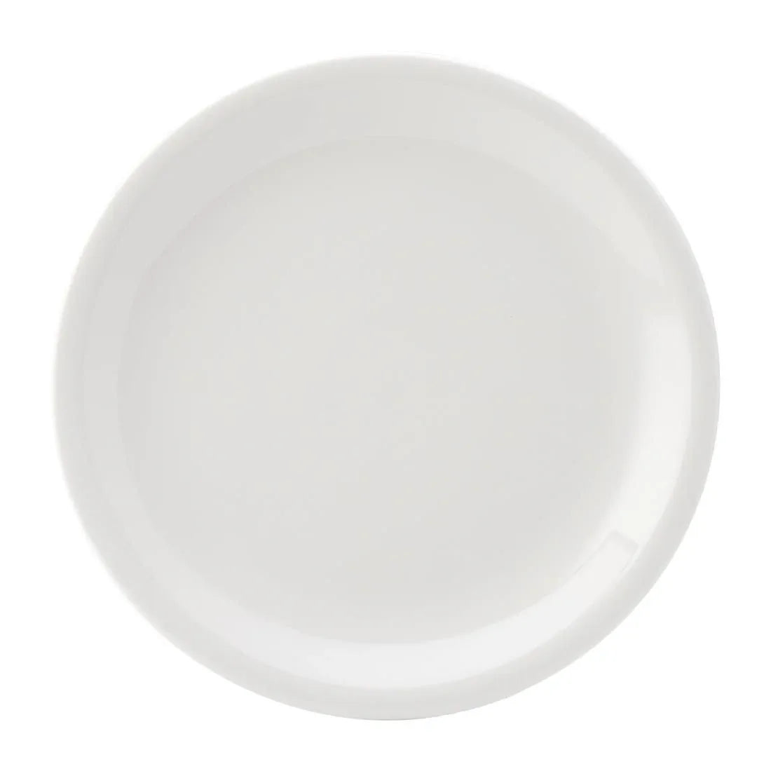 DY319 Utopia Titan Narrow Rimmed Plates White 260mm (Pack of 6) - JD Catering Equipment Solutions Ltd