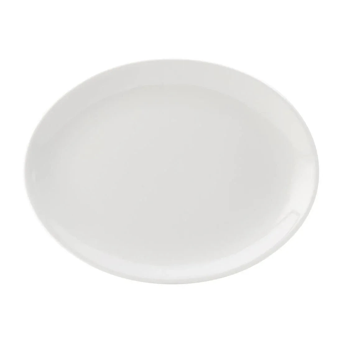 DY323 Utopia Titan Oval Plates White 210mm (Pack of 24) - JD Catering Equipment Solutions Ltd