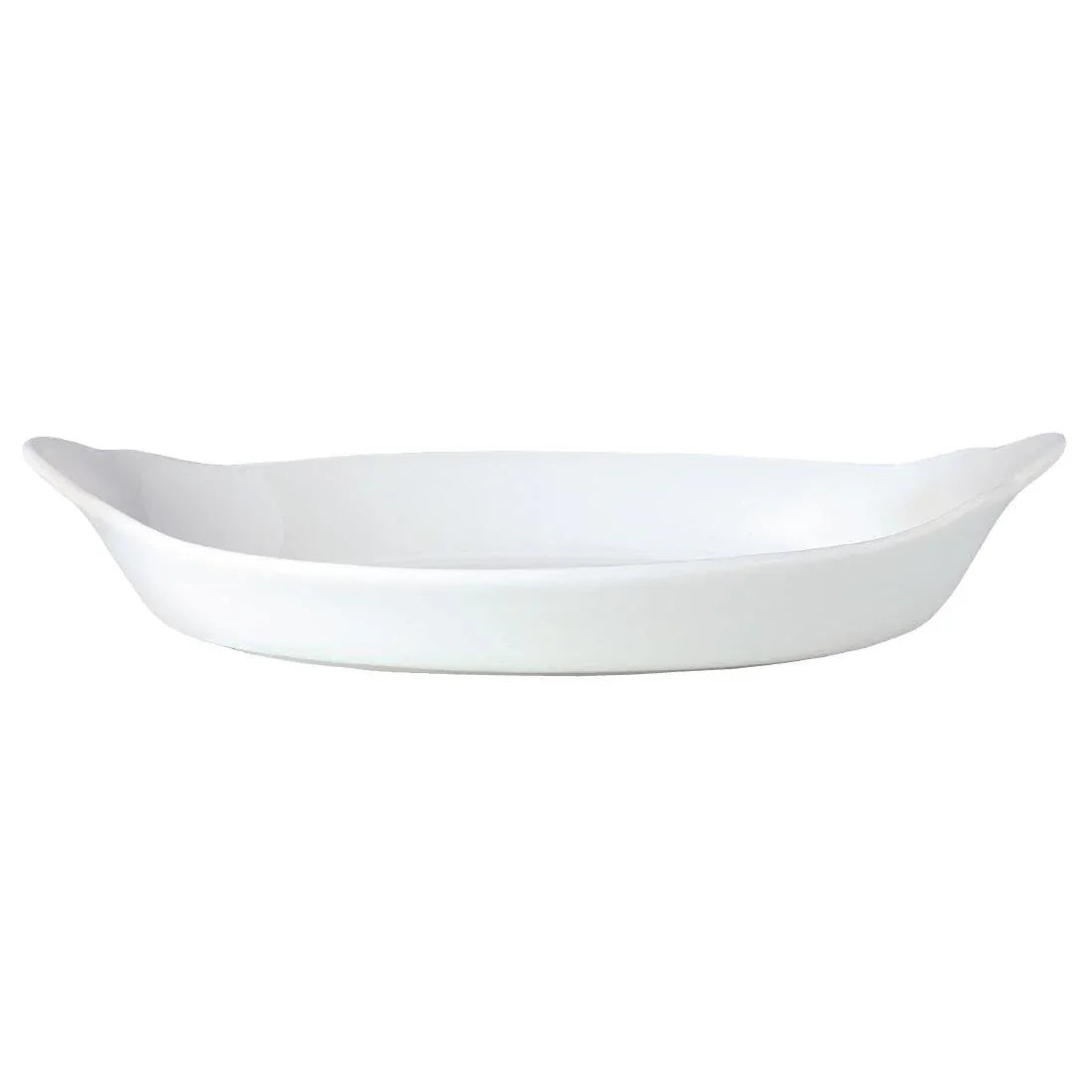 V0150 Steelite Simplicity Cookware Oval Eared Dishes 340mm (Pack of 6) - JD Catering Equipment Solutions Ltd
