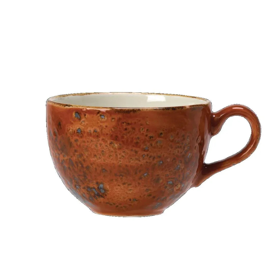 V153 Steelite Craft Terracotta Low Empire Cups 85ml (Pack of 36) - JD Catering Equipment Solutions Ltd