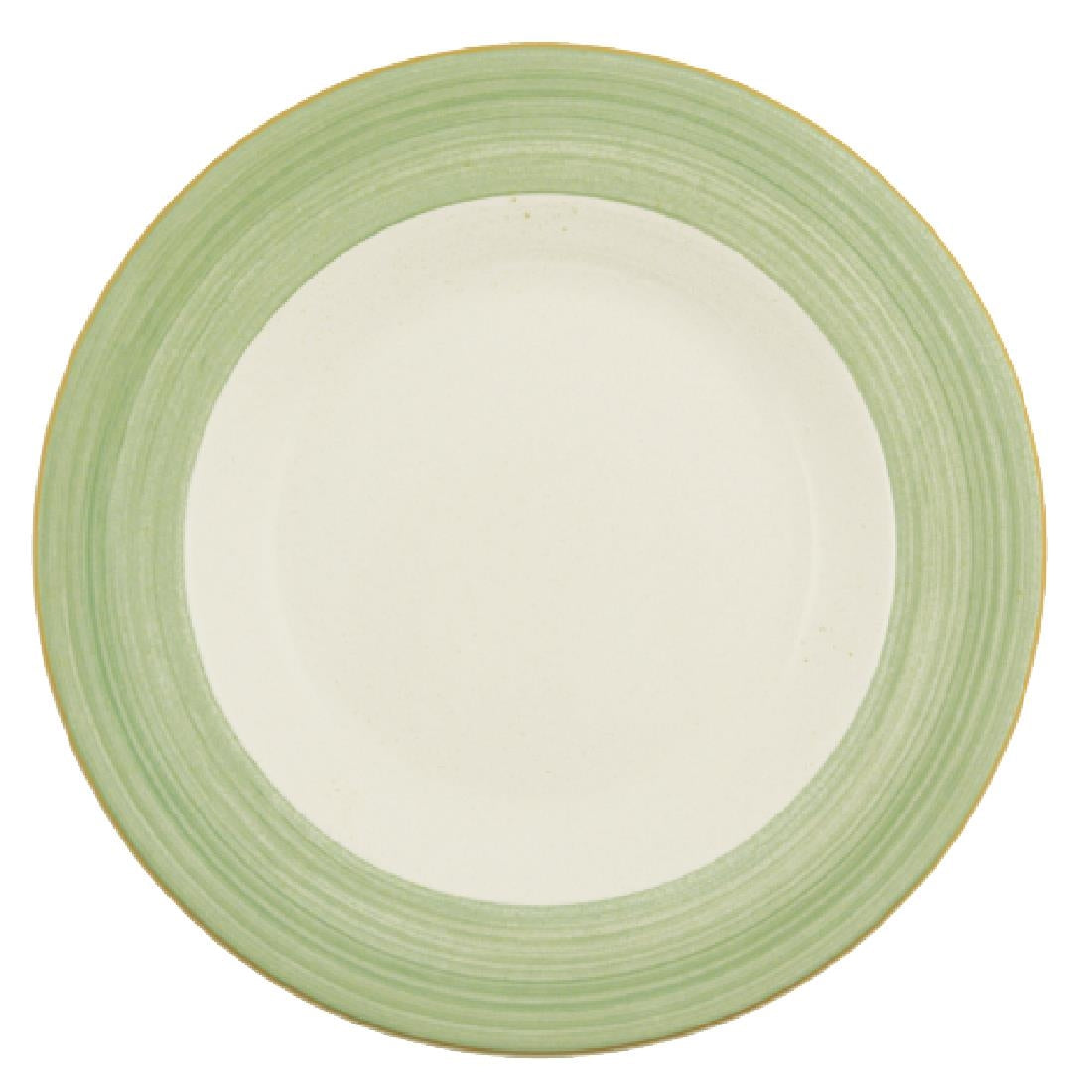V2877 Steelite Rio Green Slimline Plates 202mm (Pack of 24)