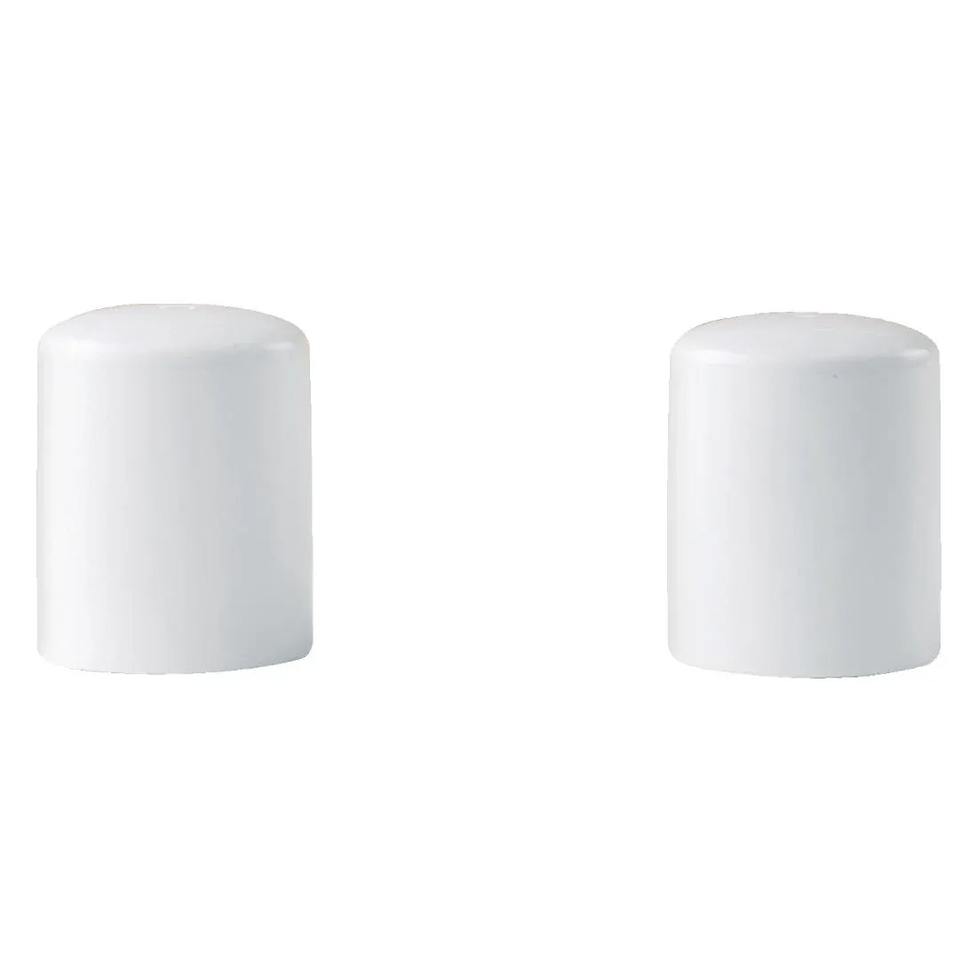 V7450 Steelite Monaco White Vogue Pepper Shakers (Pack of 12) - JD Catering Equipment Solutions Ltd