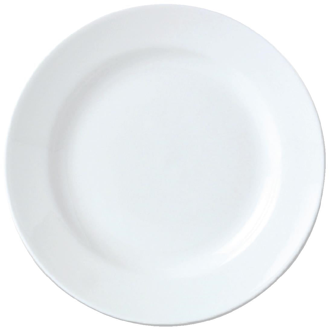 V9252 Steelite Simplicity White Harmony Plates 230mm (Pack of 24)