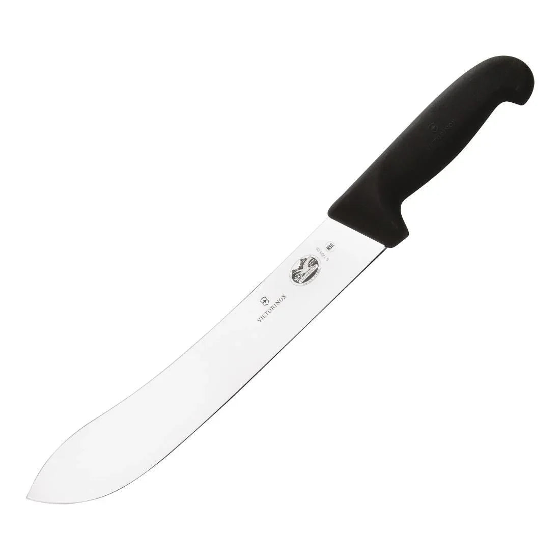 C675 Victorinox Fibrox Butchers Steak Knife 25.5cm - JD Catering Equipment Solutions Ltd