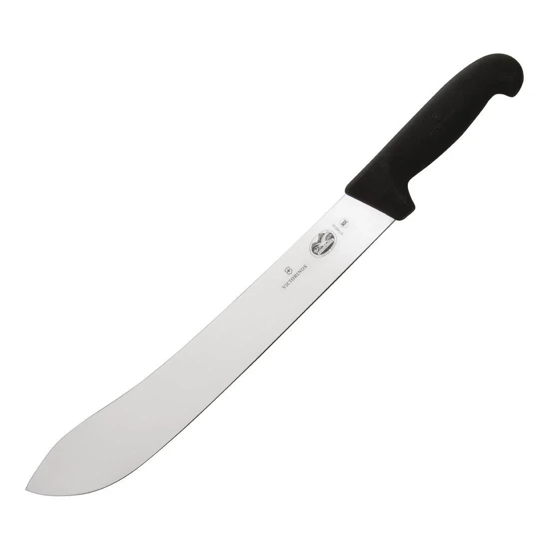 C676 Victorinox Fibrox Butchers Steak Knife 30.5cm - JD Catering Equipment Solutions Ltd