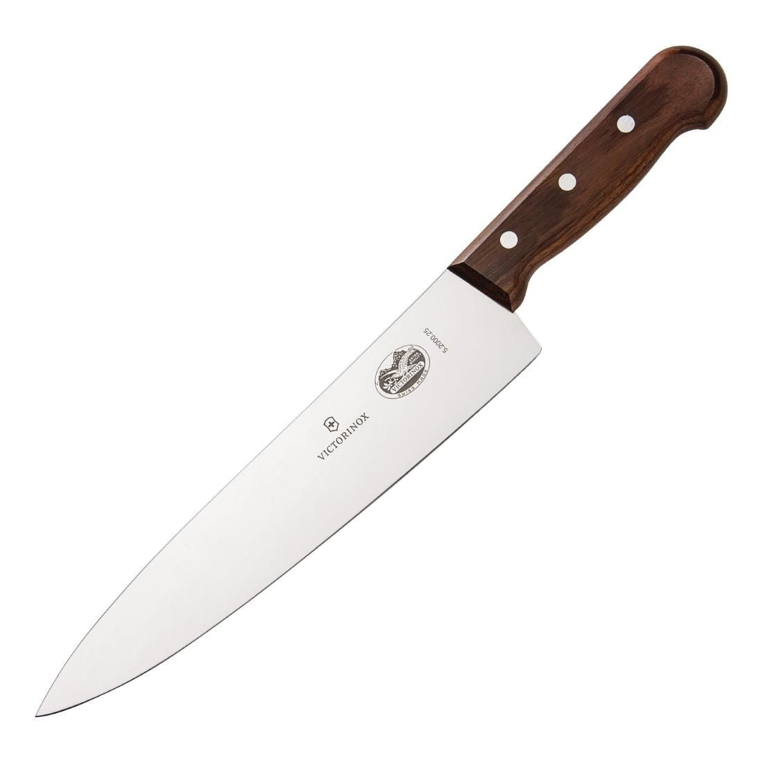 C607 Victorinox Wooden Handled Carving Knife 31cm