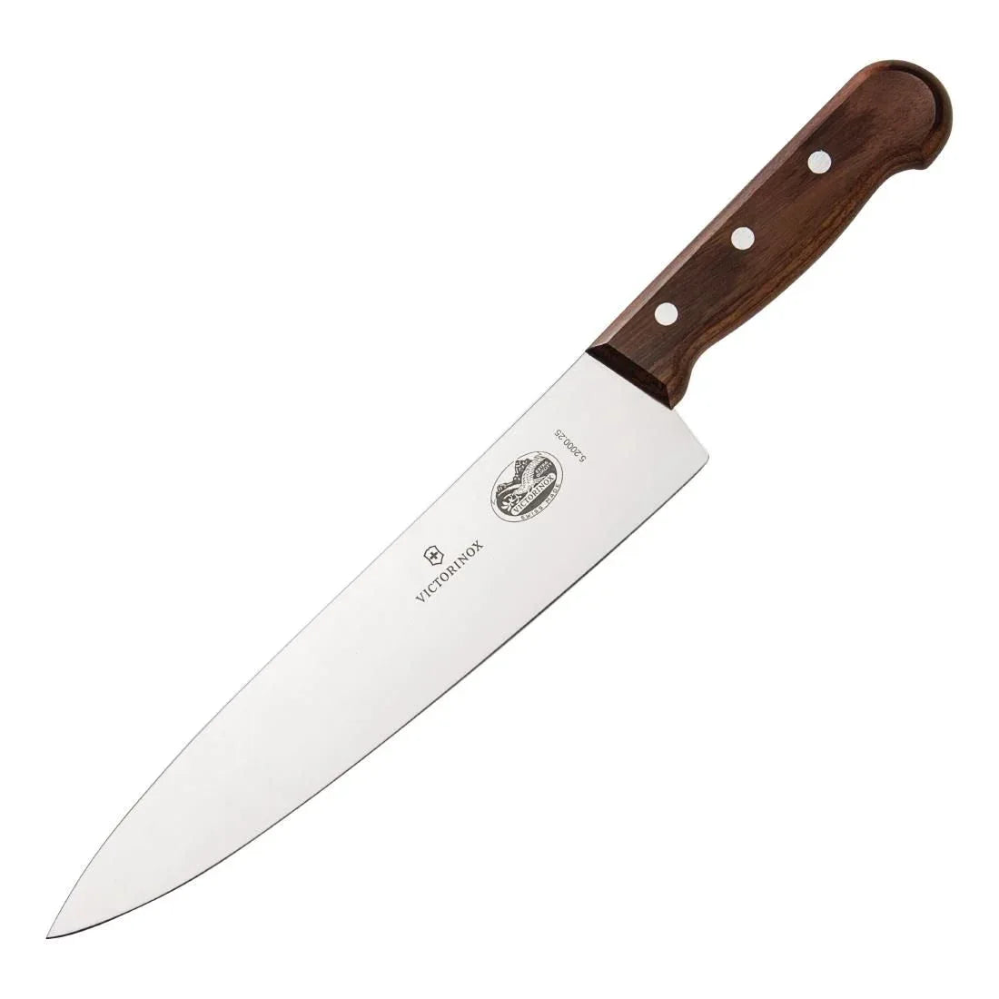 C607 Victorinox Wooden Handled Carving Knife 31cm - JD Catering Equipment Solutions Ltd