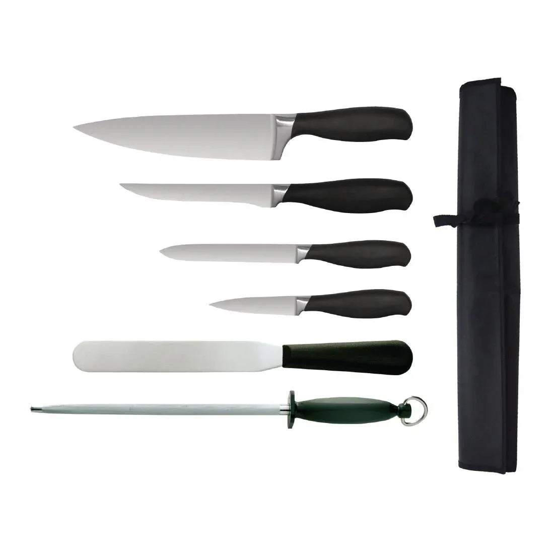 S725 Vogue 6 Piece Soft Grip Knife Set - JD Catering Equipment Solutions Ltd