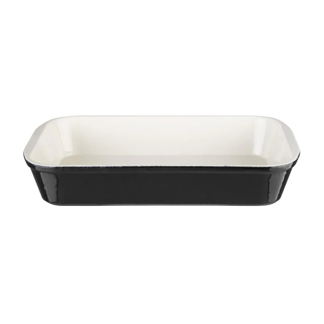 U571 Vogue Black Cast Iron Roasting Dish U571 - JD Catering Equipment Solutions Ltd