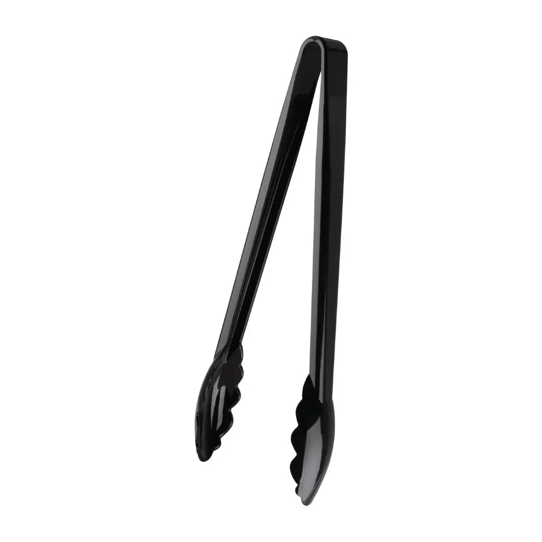 P925 Vogue Black Tongs 12" - JD Catering Equipment Solutions Ltd