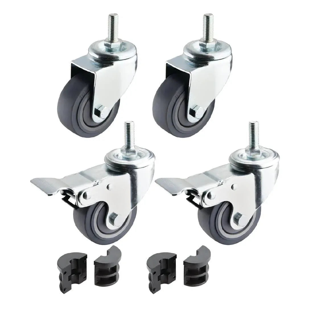 HC847 Vogue Castors for Vogue Stainless Steel Tables (Pack of 4)