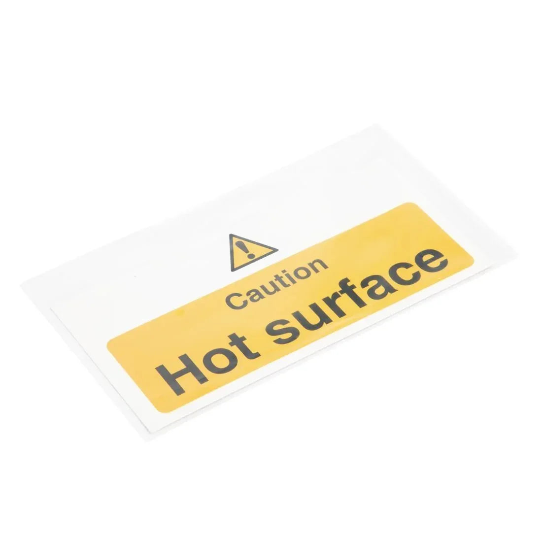 L848 Vogue Caution Hot Surface Sign - JD Catering Equipment Solutions Ltd