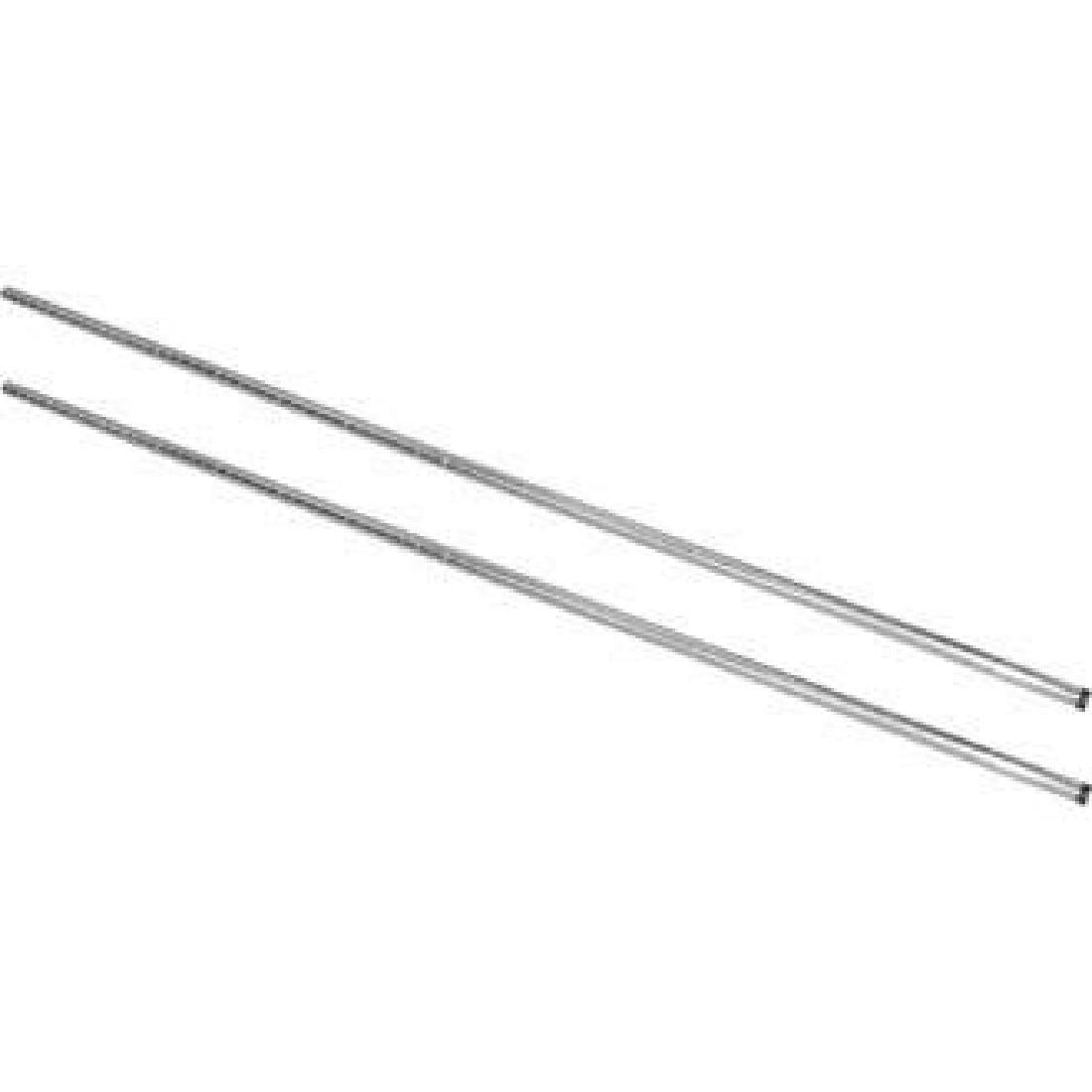 Vogue Chrome Upright Posts 1830mm (Pack of 2)