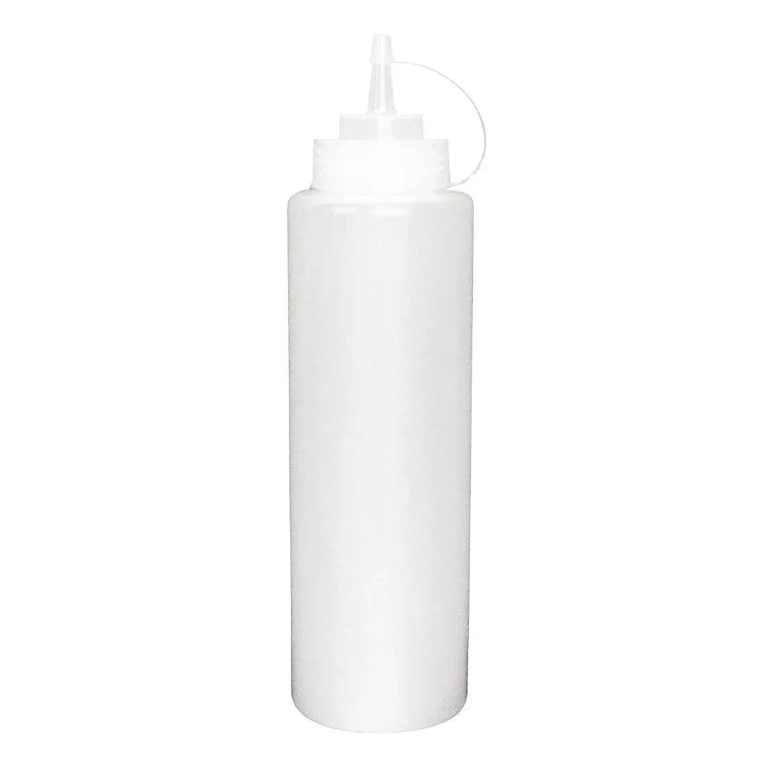 K163 Vogue Clear Squeeze Sauce Bottle 24oz - JD Catering Equipment Solutions Ltd
