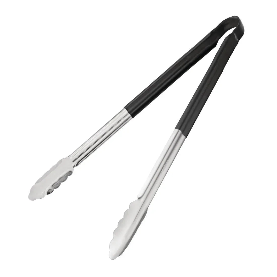 HC848 Vogue Colour Coded Serving Tong Black 405mm - JD Catering Equipment Solutions Ltd