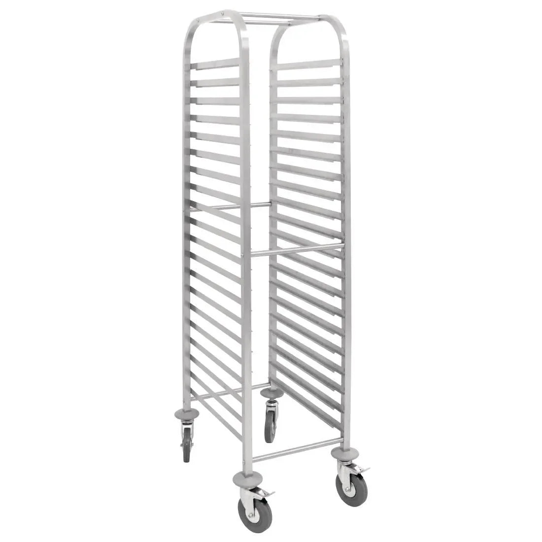 U376 Vogue Gastronorm Racking Trolley 20 Level - JD Catering Equipment Solutions Ltd