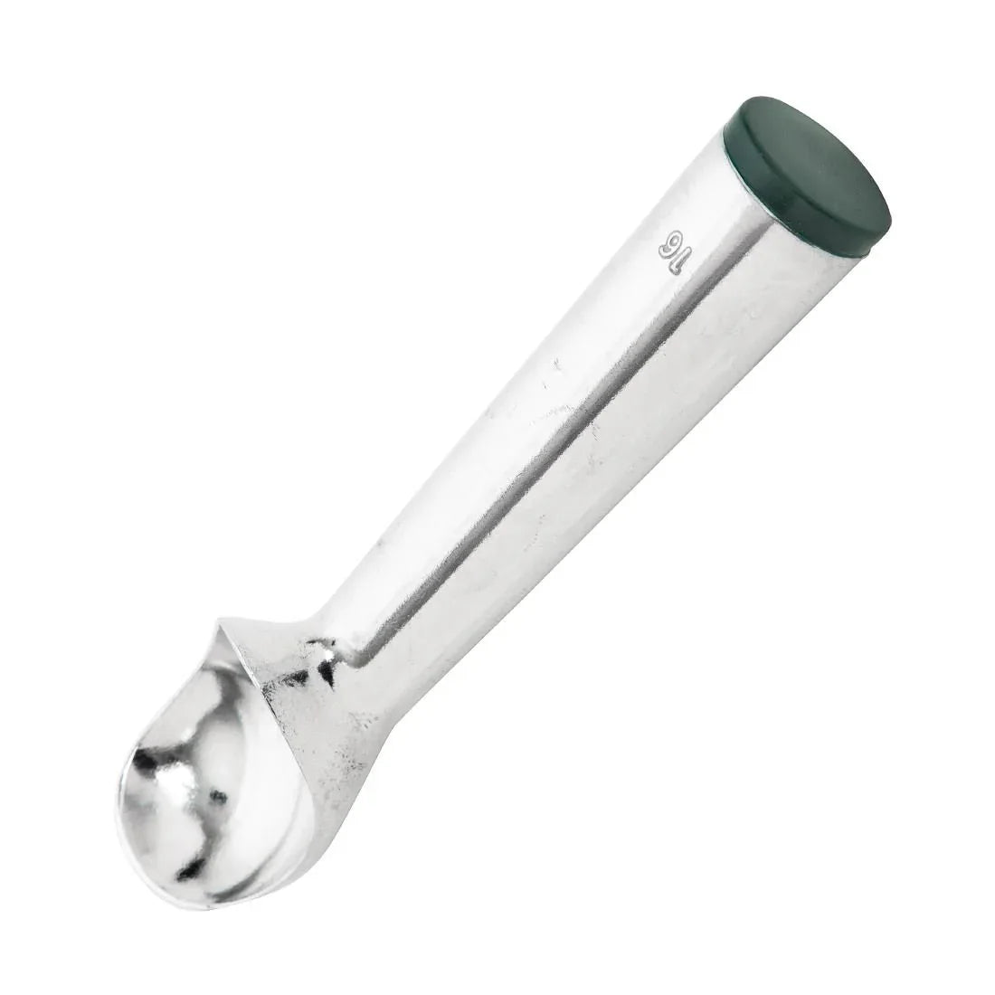 J089 Vogue Ice Cream Scoop Green Cap 2.5oz - JD Catering Equipment Solutions Ltd
