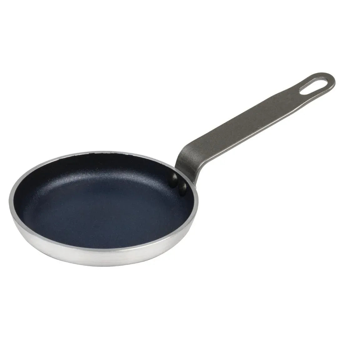 T358 Vogue Non Stick Teflon Aluminium Blinis Pan 120mm - JD Catering Equipment Solutions Ltd
