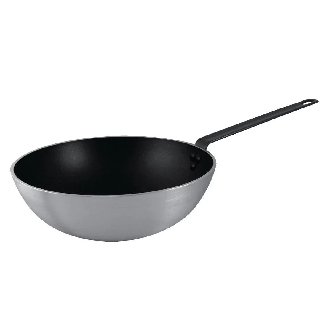 CE165 Vogue Non Stick Teflon Platinum Wok 300mm - JD Catering Equipment Solutions Ltd