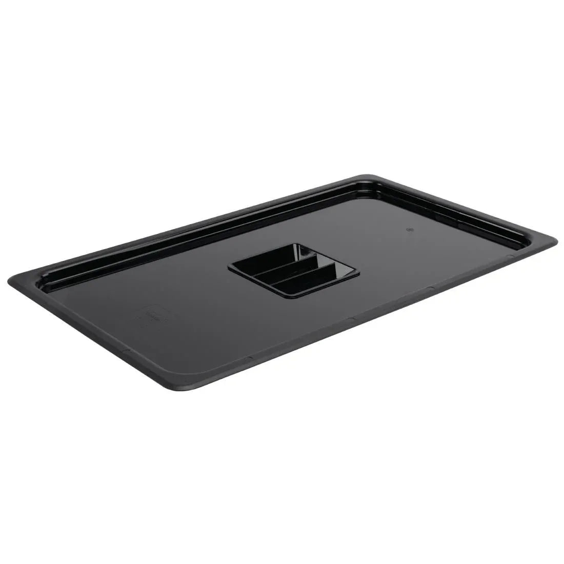 U474 Vogue Polycarbonate 1/1 Gastronorm Lid Black - JD Catering Equipment Solutions Ltd