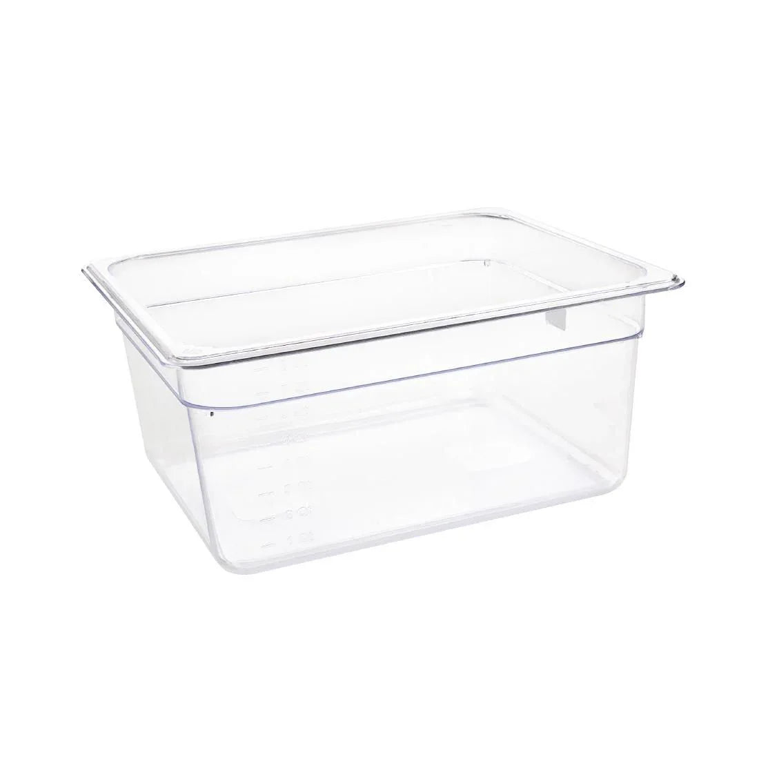U230 Vogue Polycarbonate 1/2 Gastronorm Container 150mm Clear - JD Catering Equipment Solutions Ltd