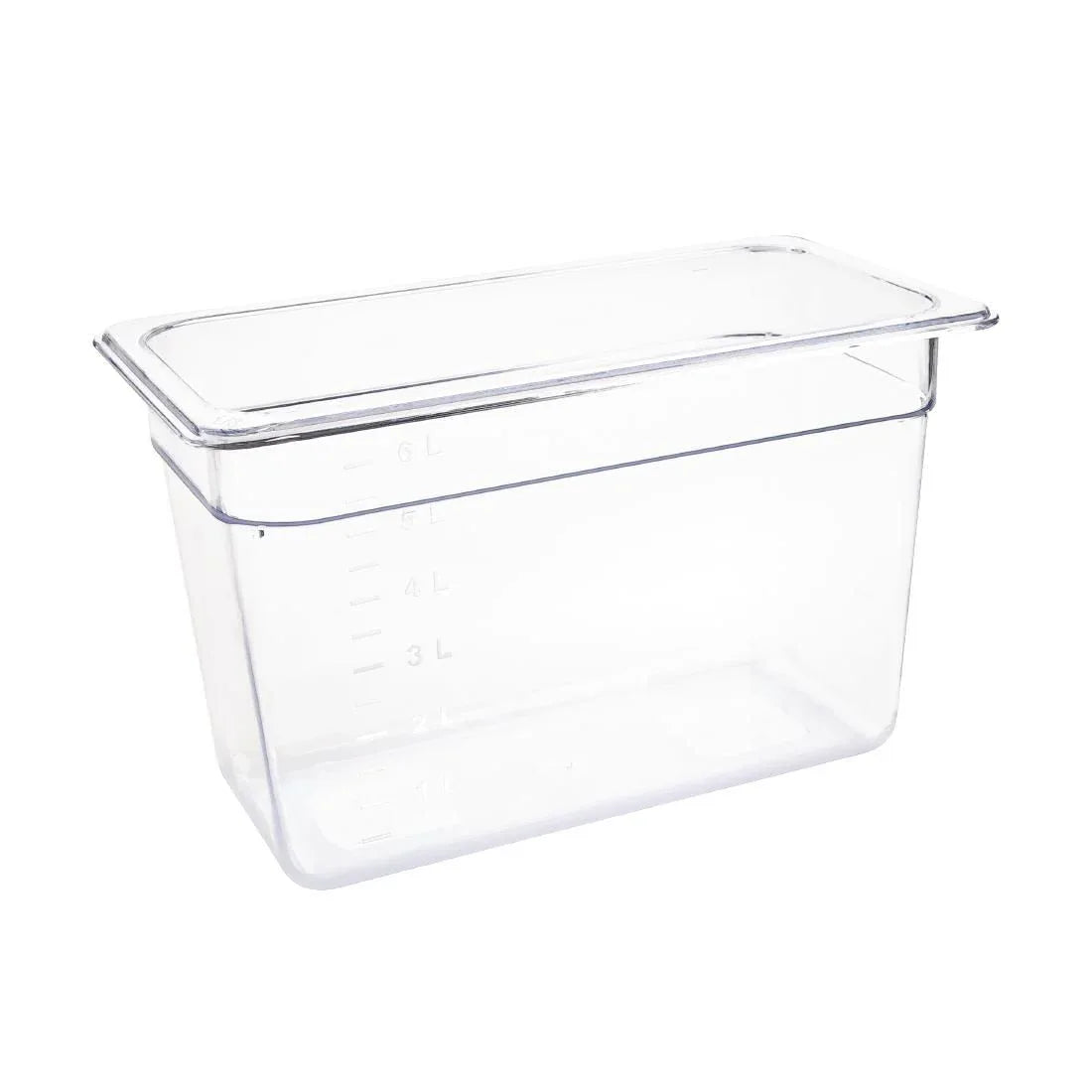 U235 Vogue Polycarbonate 1/3 Gastronorm Container 200mm Clear - JD Catering Equipment Solutions Ltd