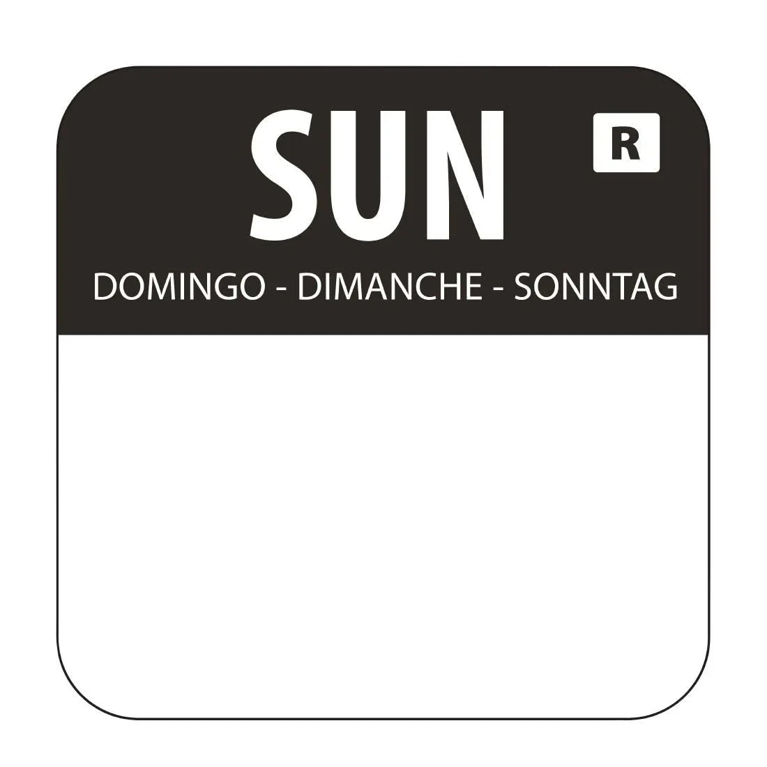 L935 Vogue Removable Colour Coded Food Labels (Pack of 1000) - JD Catering Equipment Solutions Ltd