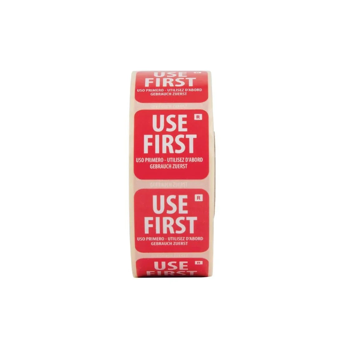 E149 Vogue Removable Use First Labels (Pack of 1000)