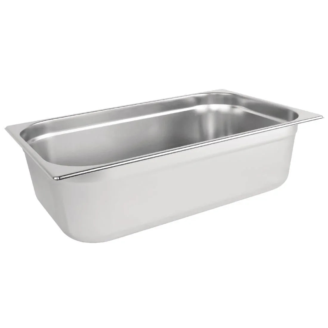 K924 Vogue Stainless Steel 1/1 Gastronorm Pan 150mm - JD Catering Equipment Solutions Ltd