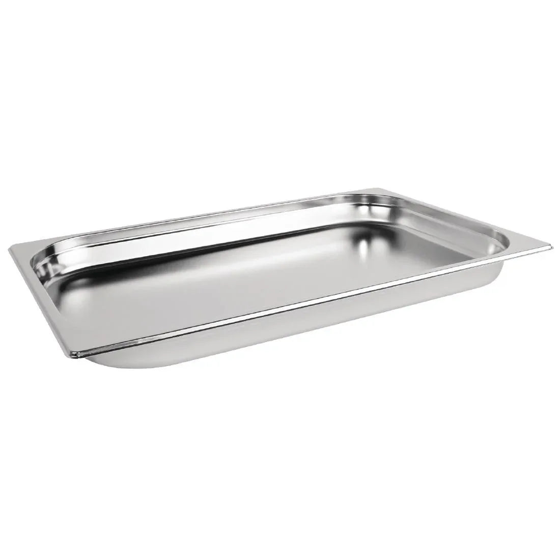K994 Vogue Stainless Steel 1/1 Gastronorm Pan 40mm - JD Catering Equipment Solutions Ltd