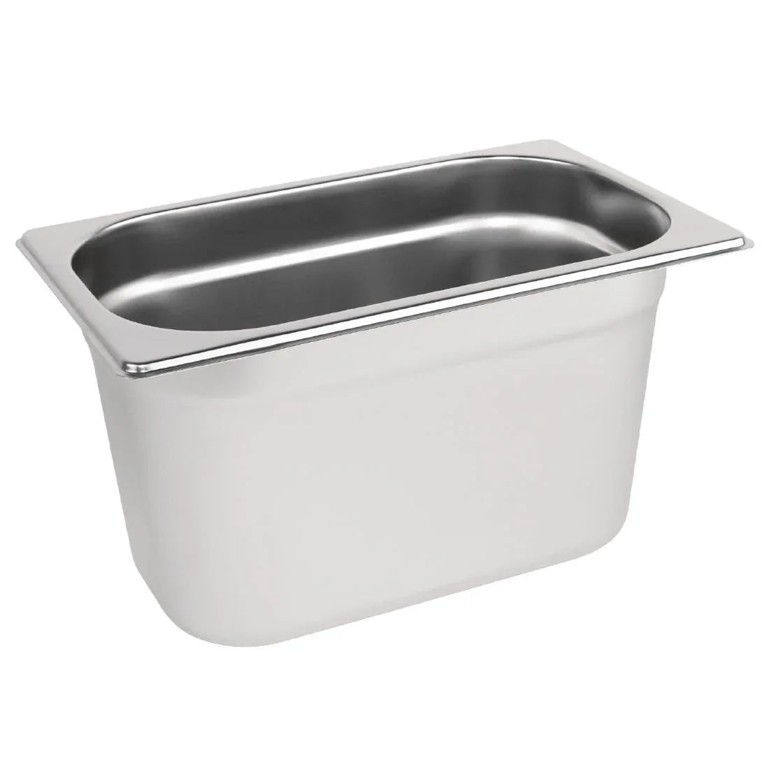 K820 Vogue Stainless Steel 1/4 Gastronorm Pan 150mm - JD Catering Equipment Solutions Ltd