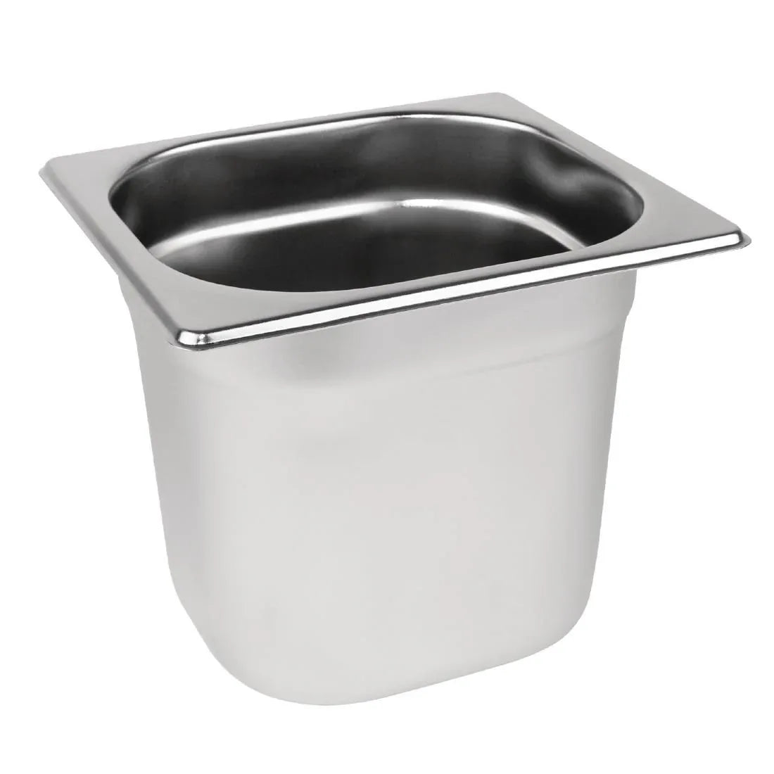 K992 Vogue Stainless Steel 1/6 Gastronorm Pan 150mm - JD Catering Equipment Solutions Ltd